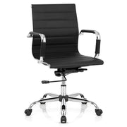 Silla de Oficina Polipiel - Tek Negro