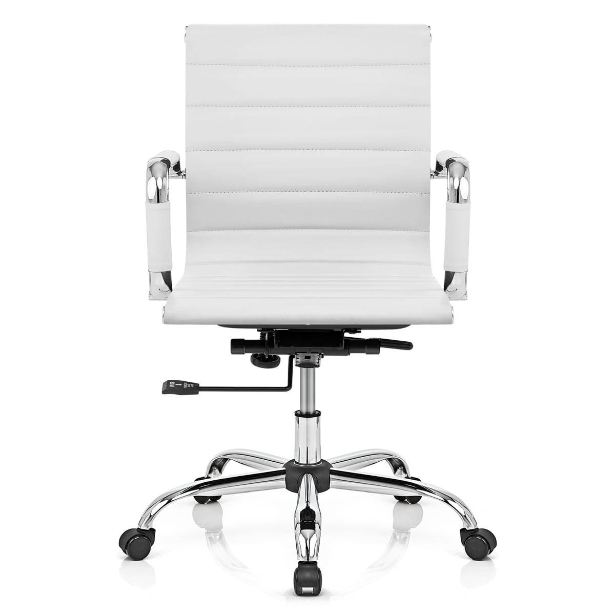 Silla de Oficina Polipiel - Tek Blanco