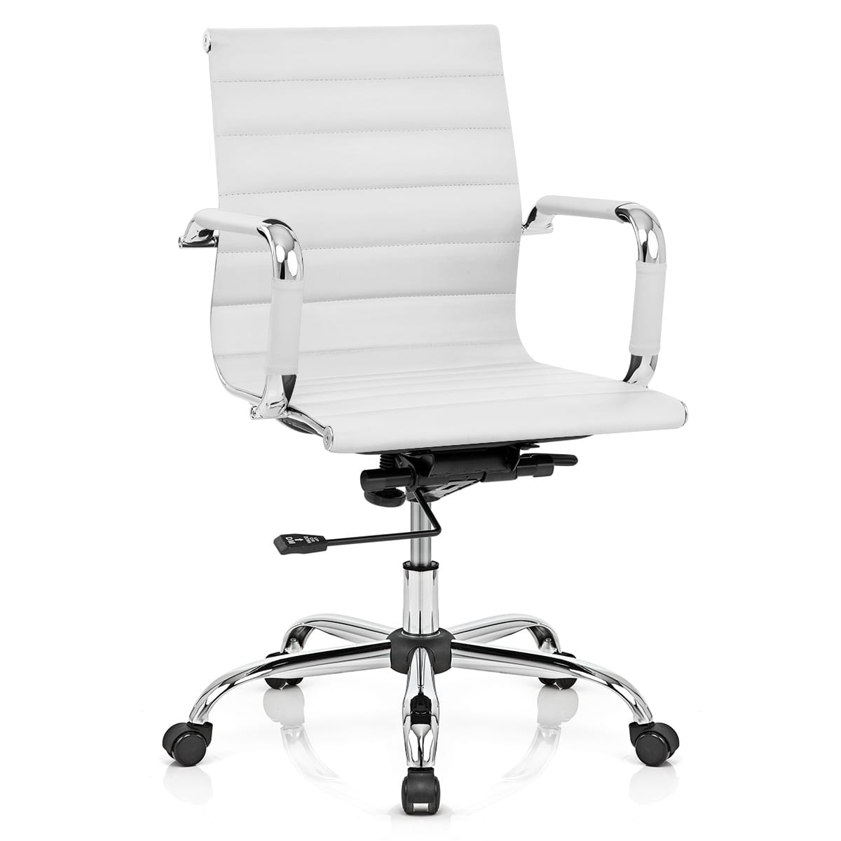 Silla de Oficina Polipiel - Tek Blanco