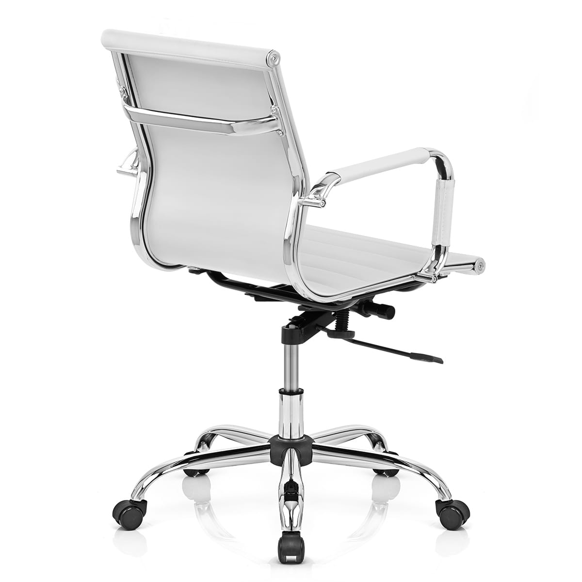 Silla de Oficina Polipiel - Tek Blanco
