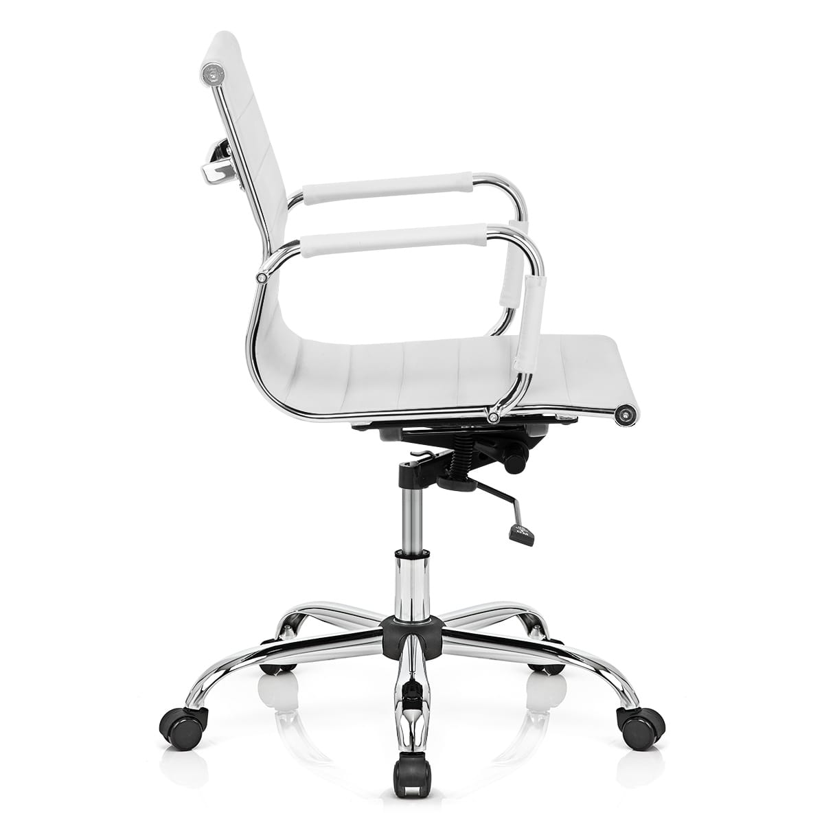 Silla de Oficina Polipiel - Tek Blanco