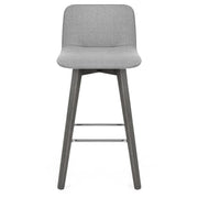 Taburete Tela Madera - Tide Gris