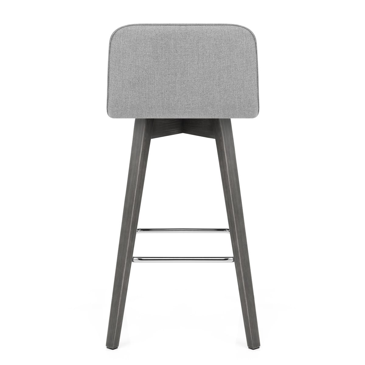 Taburete Tela Madera - Tide Gris