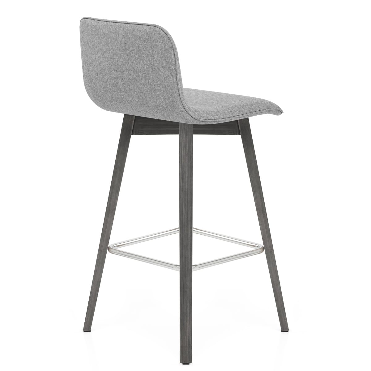 Taburete Tela Madera - Tide Gris