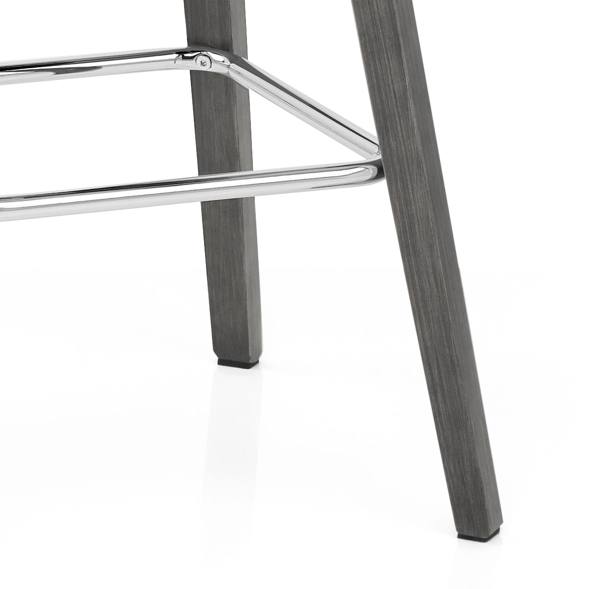 Taburete Tela Madera - Tide Gris