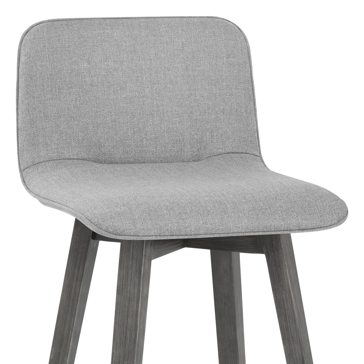 Taburete Tela Madera - Tide Gris