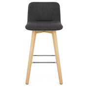 Taburete Tela Roble - Tide Negro
