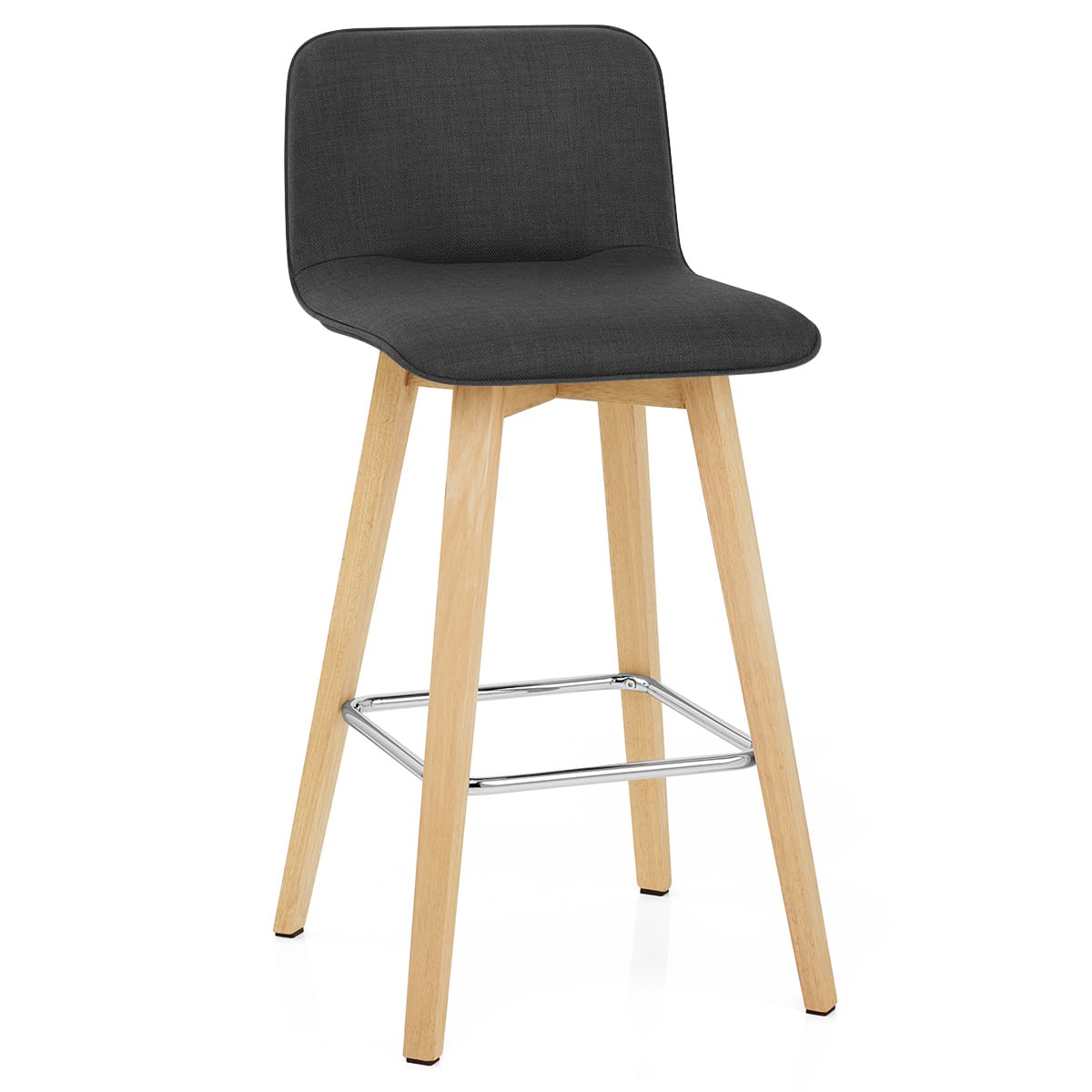 Taburete Tela Roble - Tide Negro