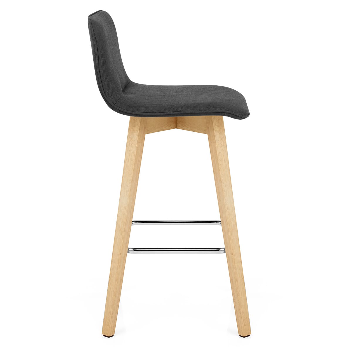 Taburete Tela Roble - Tide Negro