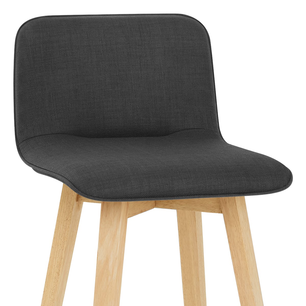 Taburete Tela Roble - Tide Negro
