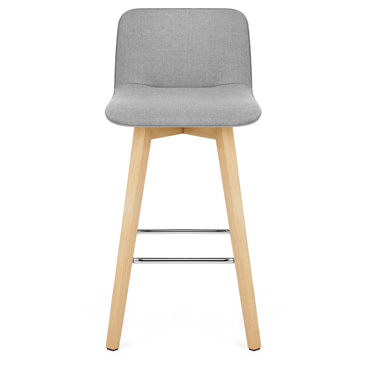 Taburete Tela Roble - Tide Gris