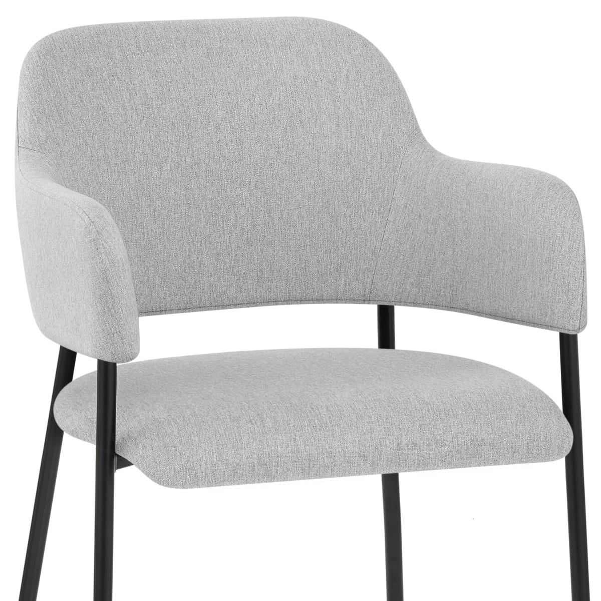 Silla Comedor Tela - Trent Gris