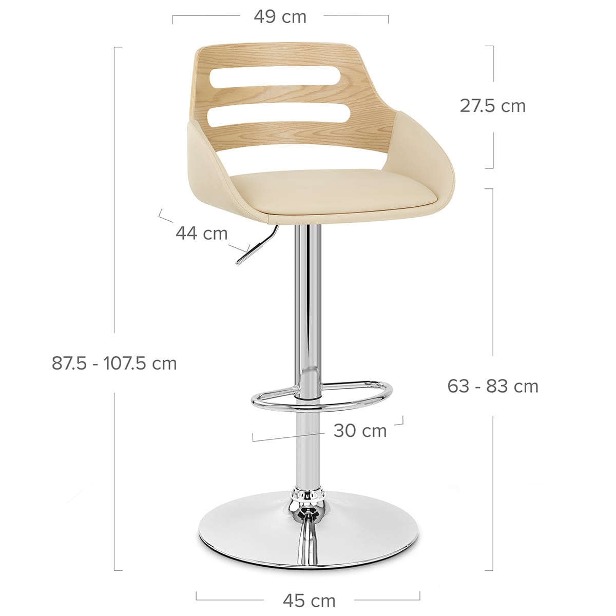 Trio BS PU Crema
