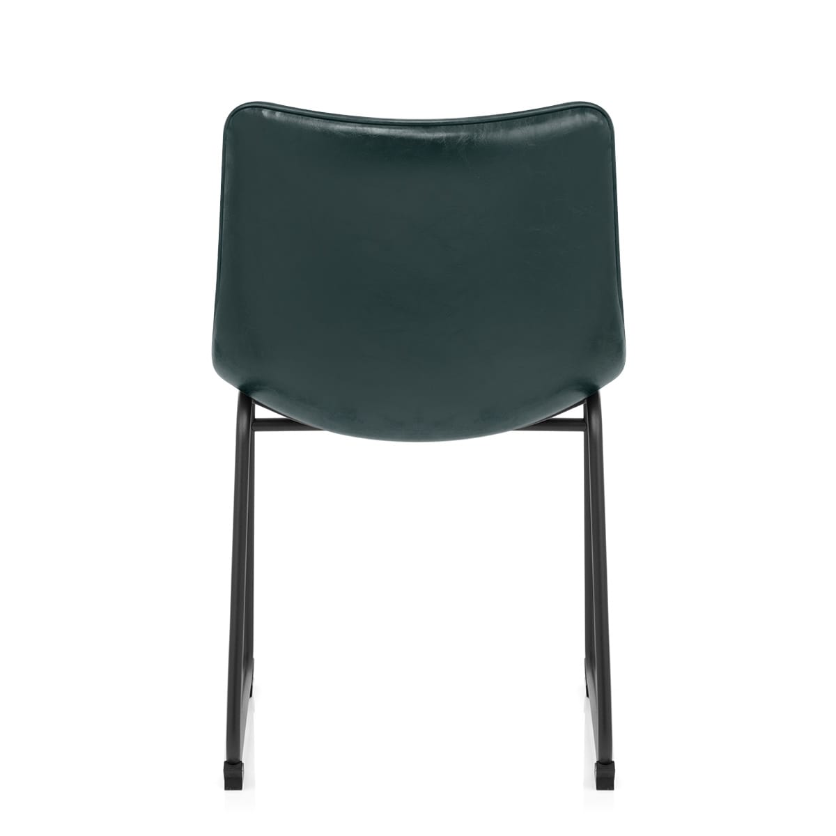 Silla Polipiel Metal - Tucker Verde