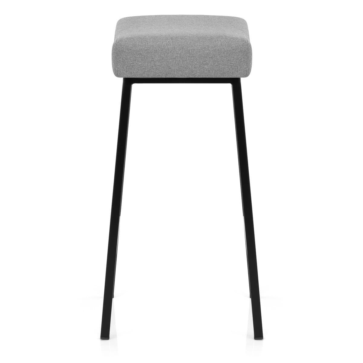 Banqueta Tela Metal - Uno Gris