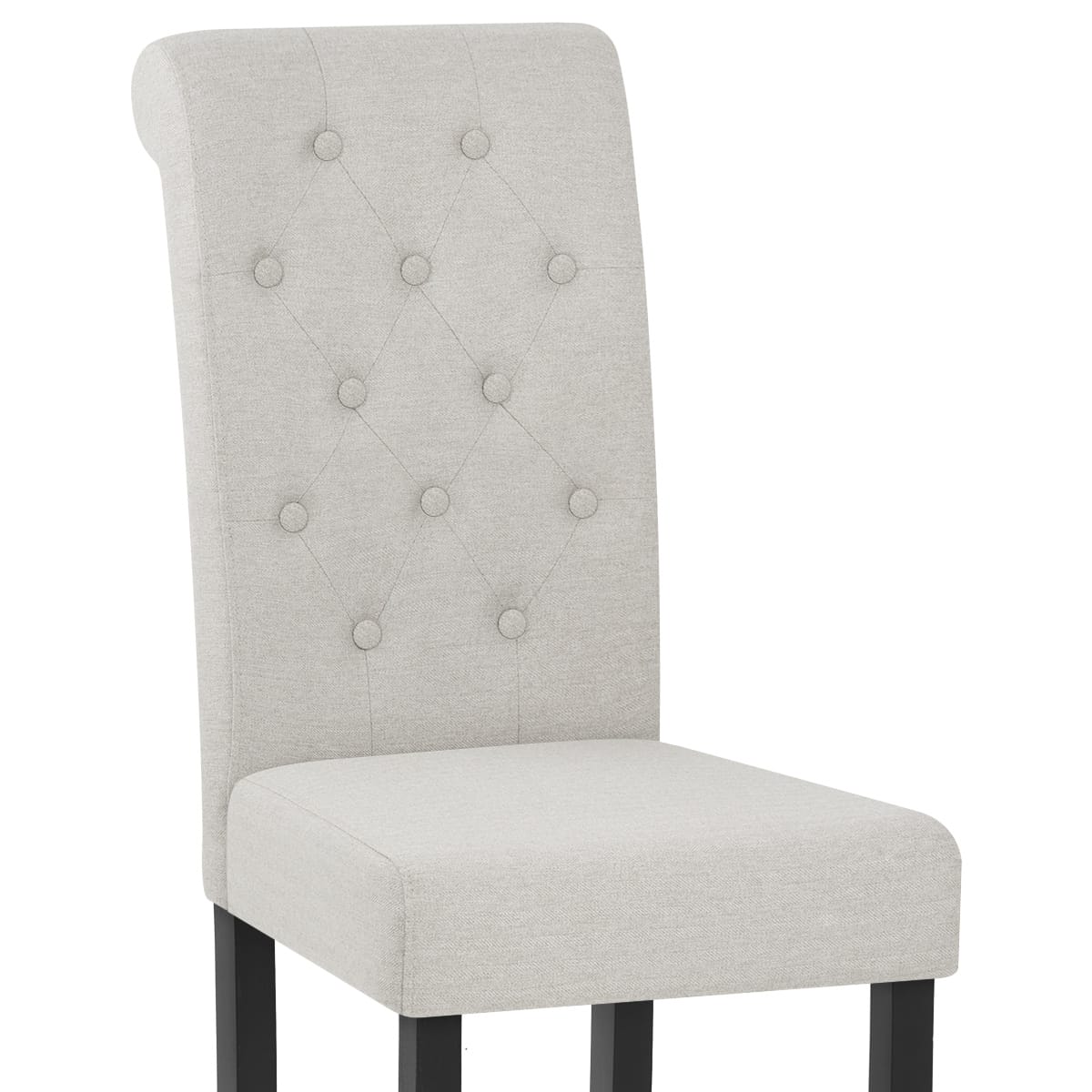 Silla Comedor Tela - Utah Gris Pardo