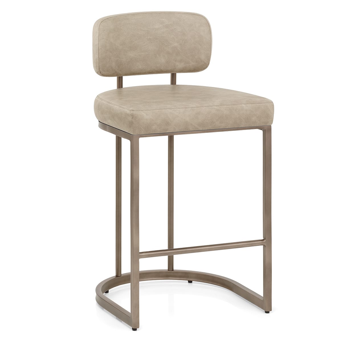 Taburete Polipiel - Verve Crema