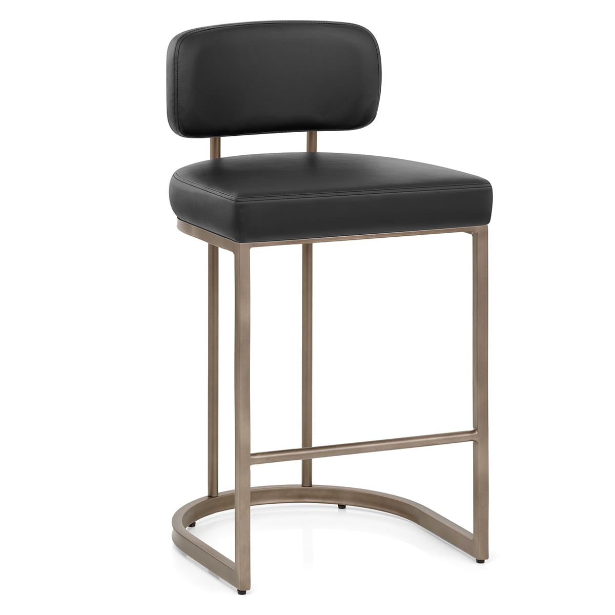 Taburete Polipiel - Verve Negro