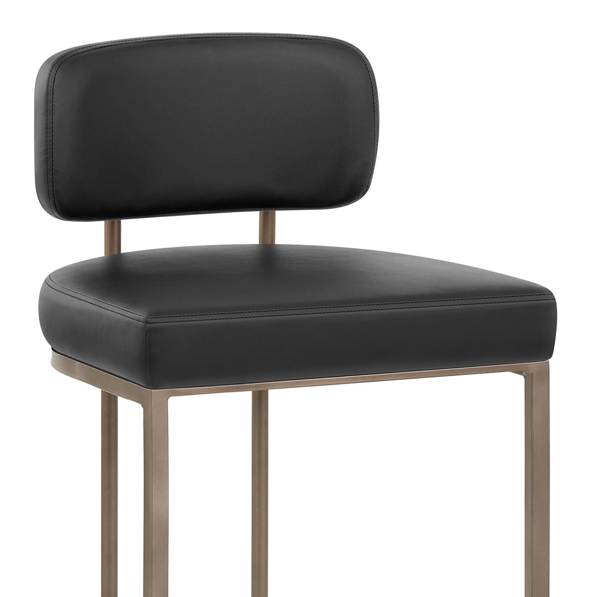 Taburete Polipiel - Verve Negro