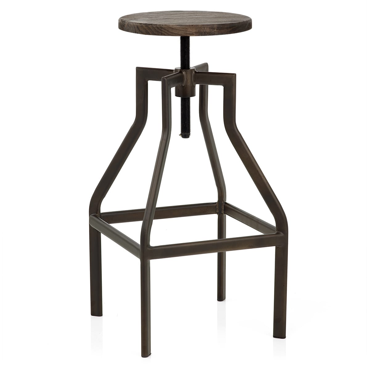 Taburete Madera Oscura - Vintage Revolution Madera