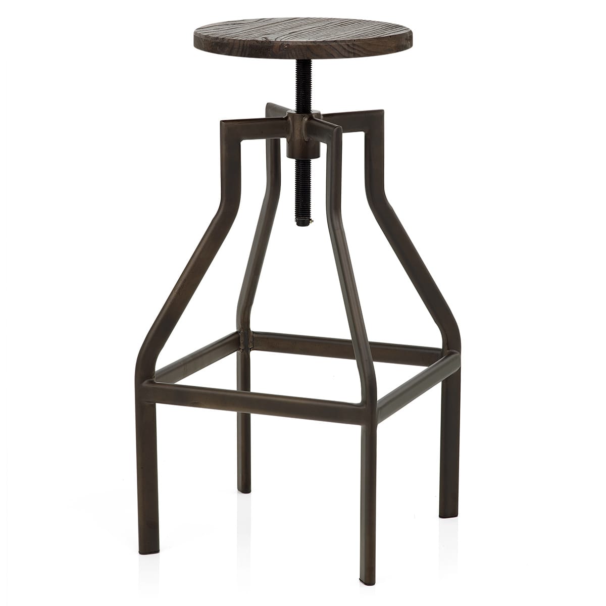 Taburete Madera Oscura - Vintage Revolution Madera