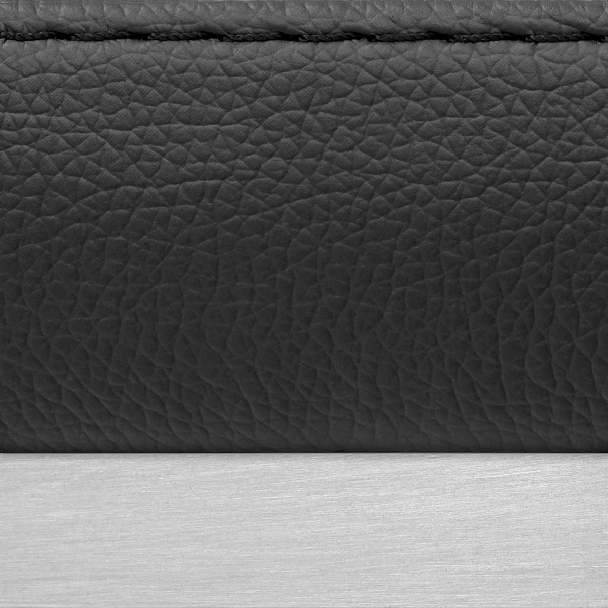 Taburete Polipiel Satinado - Visión Negro