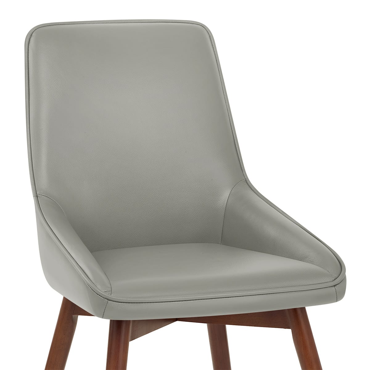 Silla Cuero Auténtico - Vito Gris