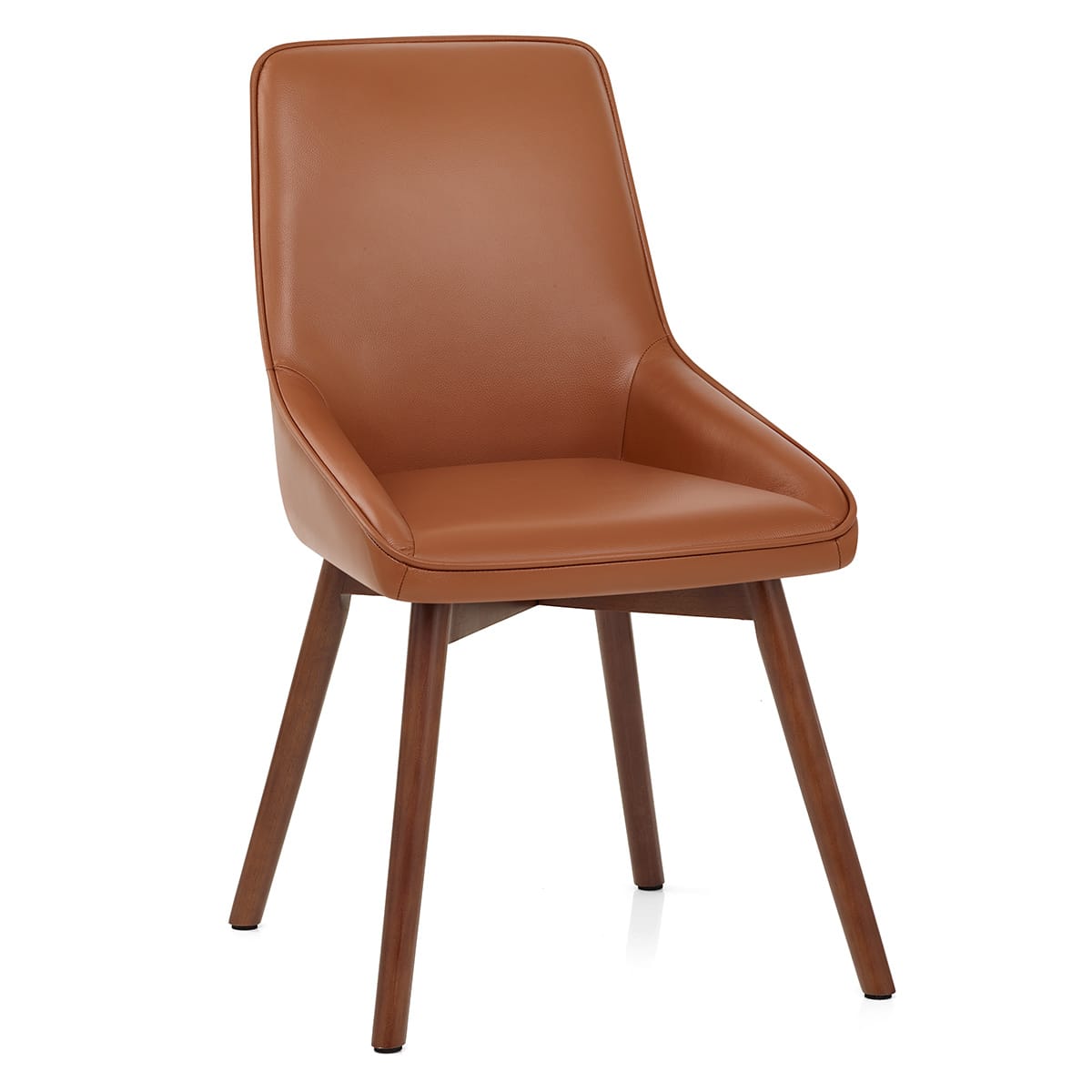 Silla Cuero Auténtico - Vito Marrón