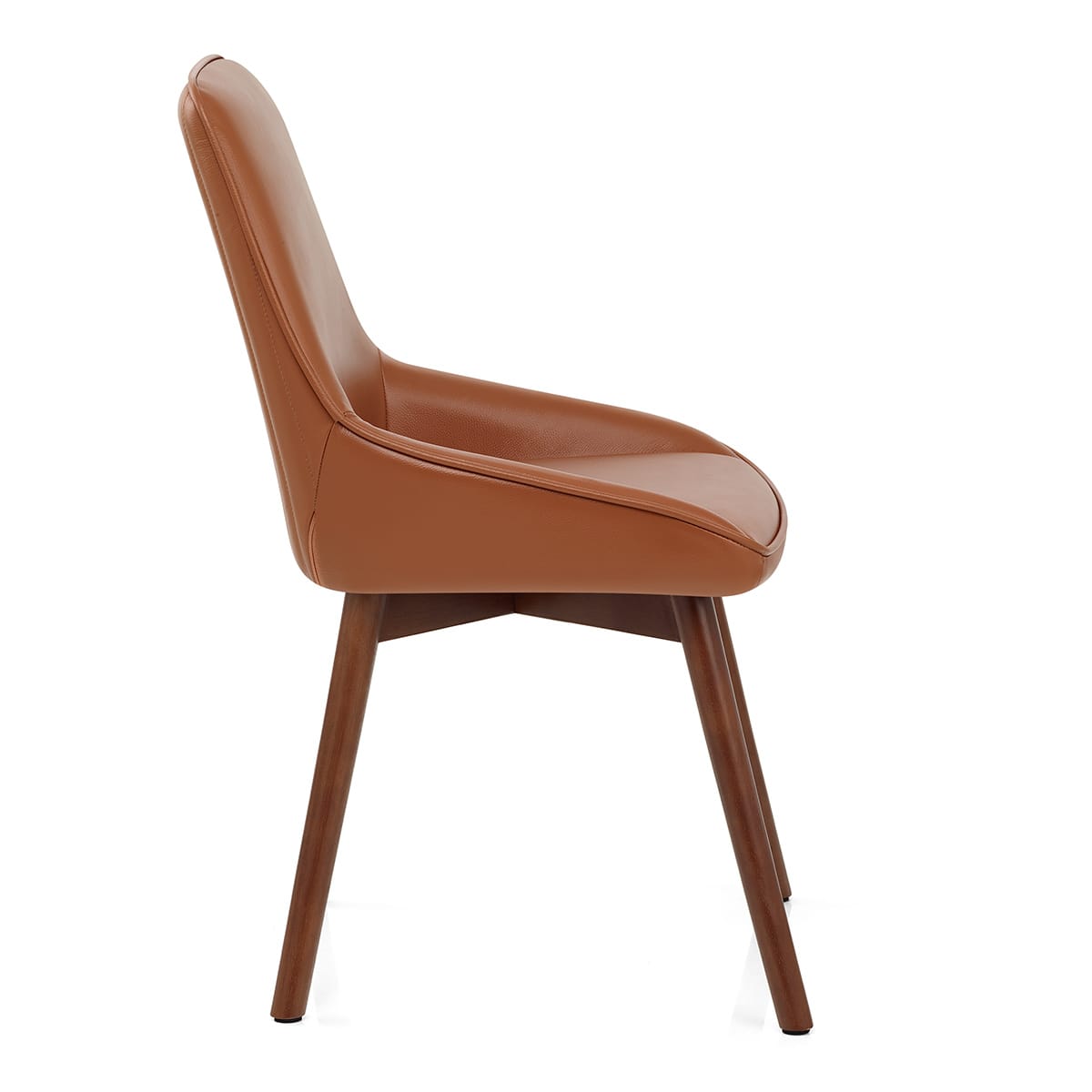 Silla Cuero Auténtico - Vito Marrón