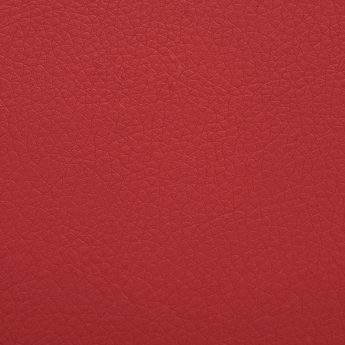 Taburete Polipiel Cromo - Zaza Rojo